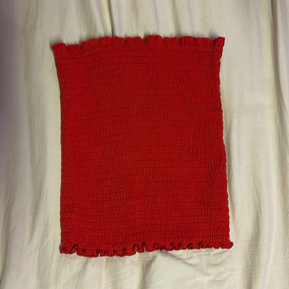 Love Tree red tube top large